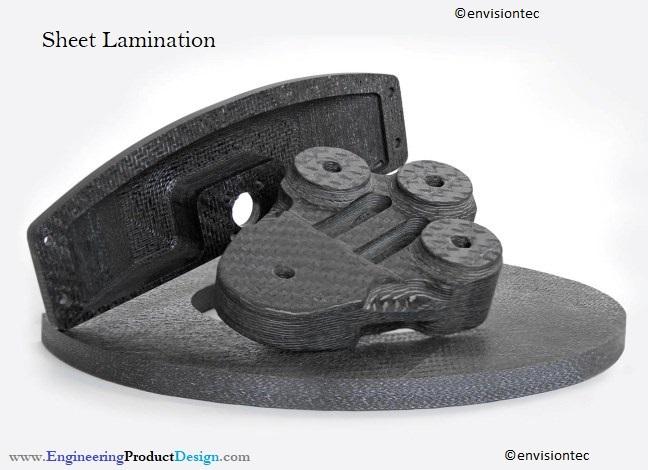 Carbon fibre sheet laminated parts