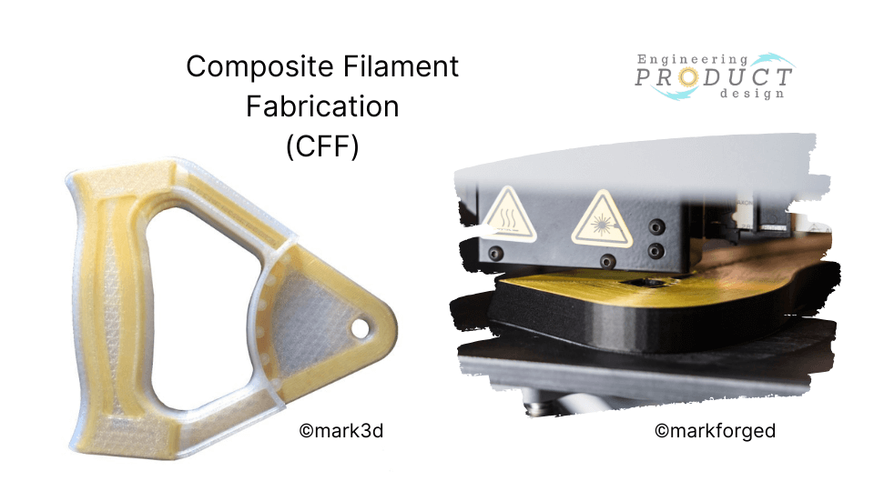 Composite Filament Fabrication printed part