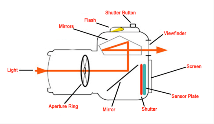 Defined DSLR concept design - Embodiment design