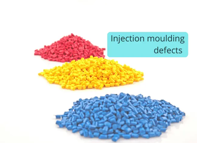 Injection moulding defects