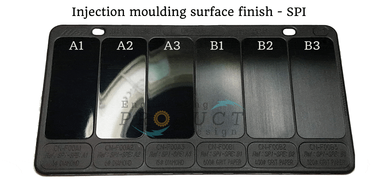 Injection moulding surface finish-SPI-VDI