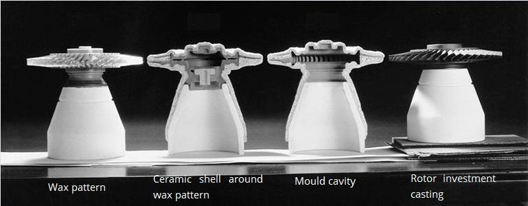 Gas turbine rotor investment casting (Source: Howmet Corporation)