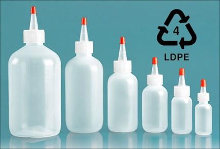 LDPE Injection moulding bottles