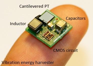 Vibrational 3D-printed MEMS-type energy harvesters: (a) after printing