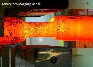 Open die forging