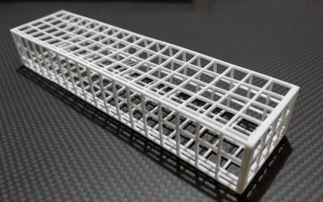 SLS 3D printed cage 