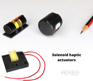 Solenoid haptic actuator